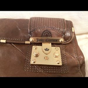 Juicy Couture Brown Wristlet